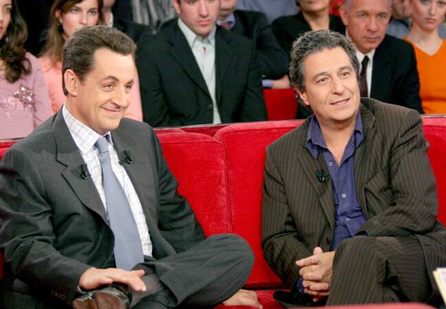 Nicolas Sarkozy et Christian Clavier