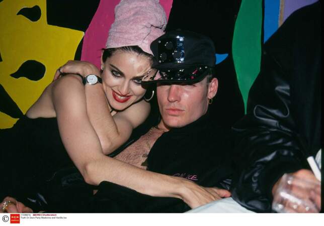 Madonna et Vanilla Ice en 1991 à New York