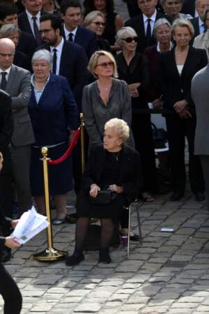 Bernadette Chirac soutenue par sa fille Claude