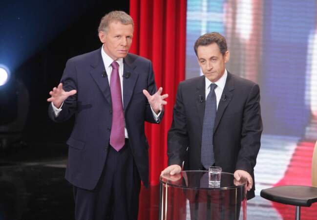 Nicolas Sarkozy et PPDA