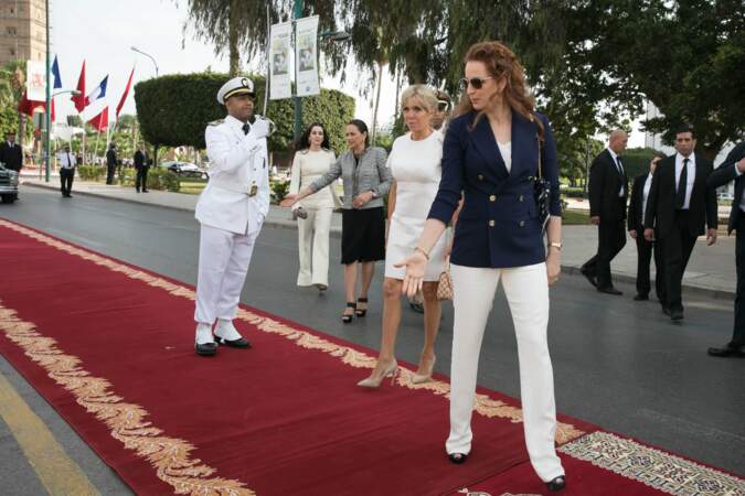 Lalla Salma et Brigitte Macron au Maroc