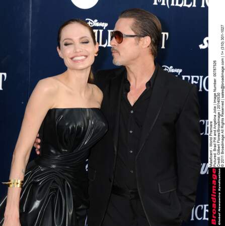 Brad Pitt et Angelina Jolie, Los Angeles 2014