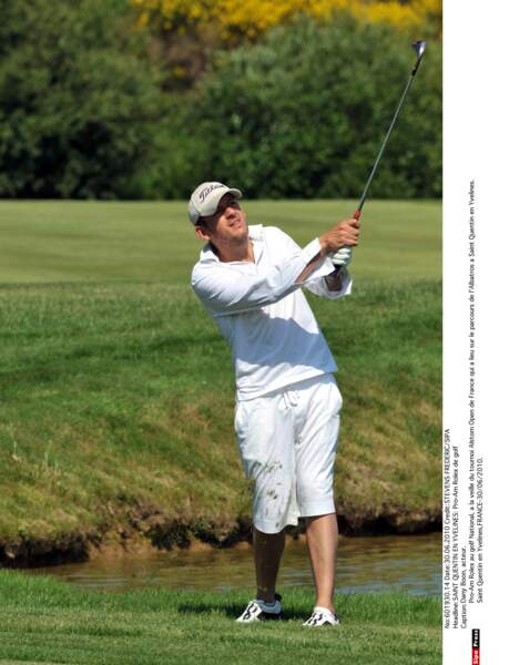Dany Boon n'a pas que le cinéma comme passion, il pratique aussi le golf