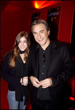 Richard Berry et sa fille Joséphine le 4 décembre 2006