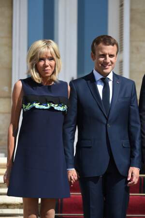 Brigitte et Emmanuel Macron, un couple uni dans l'élégance en Bulgarie