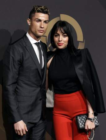 Georgina Rodriguez et Cristiano Ronaldo.