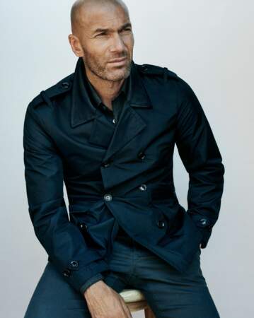 Zinédine Zidane, égérie de la marque Mango pour la collection masculine en 2015