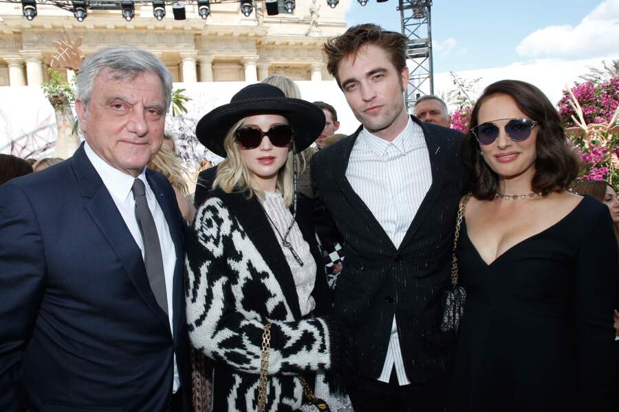 Natalie Portman très sexy aux côtés des autres égéries Dior Jennifer Lawrence et Robert Pattinson 