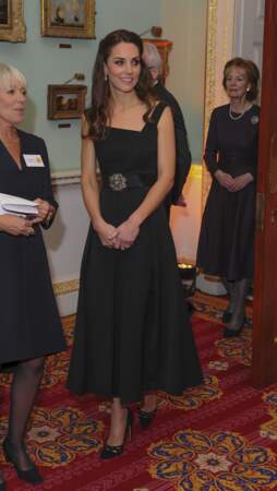 Kate Middleton lors de la soirée de remise des prix "Place2Be - Wellbeing in Schools" le 22 novembre 2016
