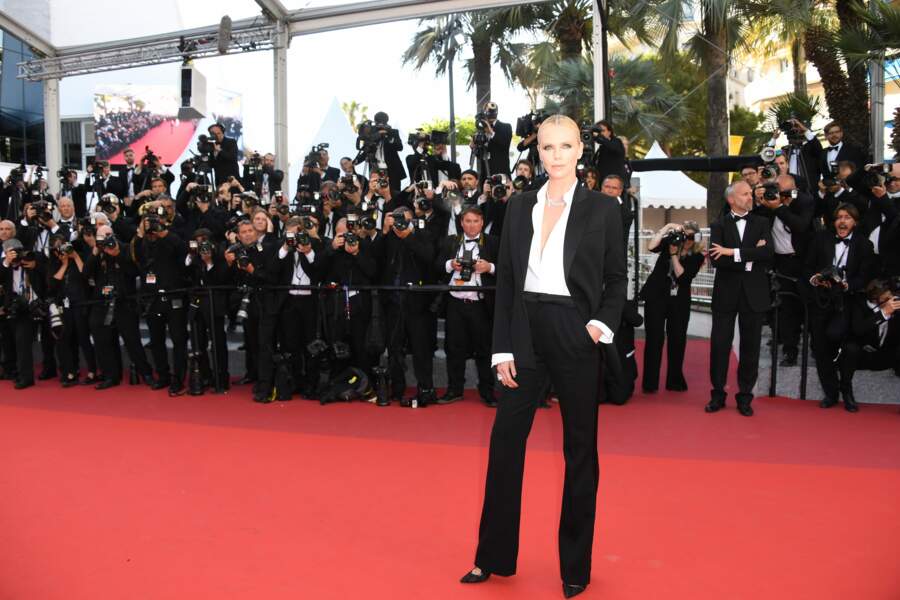 Charlize Theron, en Dior Couture, 