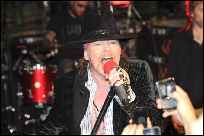 Guns N' Roses est en 11e position dans le classement Forbes avec un salaire annuel de 84 millions de dollars