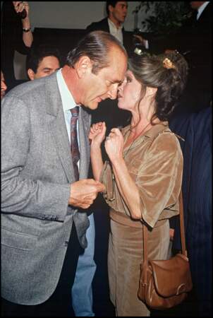 Entre Jacques Chirac et Brigitte Bardot, une entente cordiale.