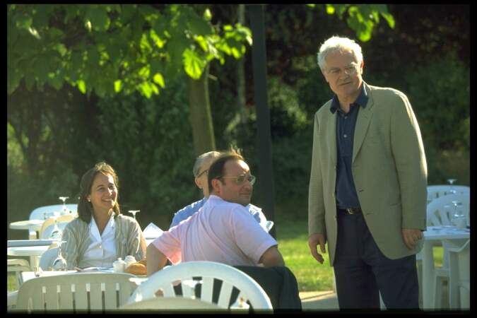 Ségolène Royal, François Hollande et Lionel Jospin au séminaire du PS à Marne-La-Vallée le 28 Juin 1995