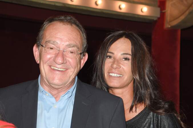 Jean-Pierre Pernaut et sa femme Nathalie Marquay, tout sourires