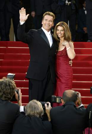 Arnold Schwarzenegger et Maria Shriver en 2003