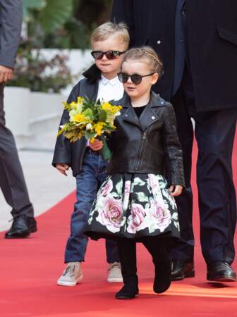 Charlène de Monaco veille elle-même aux looks de son fils Jacques et de sa fille Gabriella
