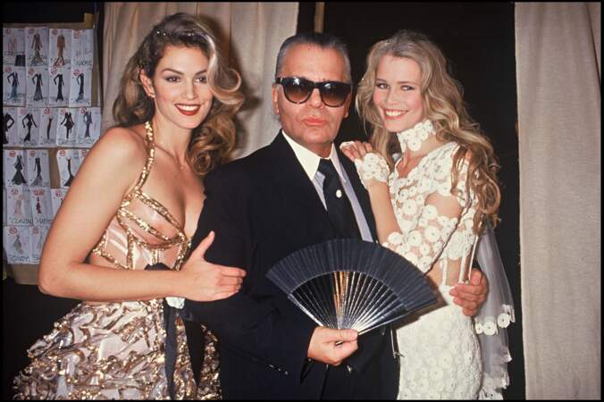 Dans les coulisses du défilé Chanel, collection printemps/été 1993