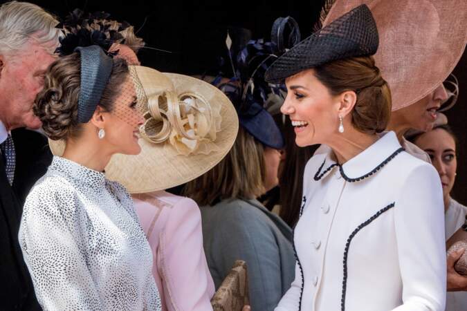 Letizia d'Espagne et Kate Middleton : un match du style ?