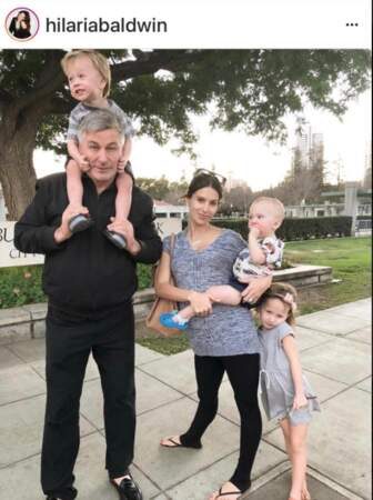 Alec Baldwin et sa petite famille