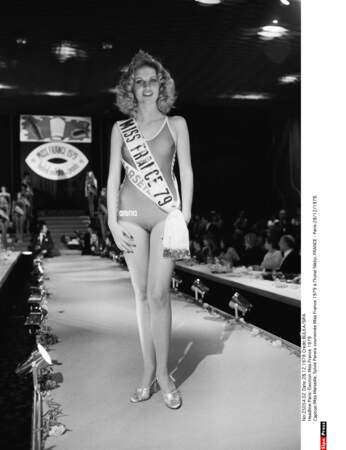 Sylvie Parera couronnée Miss France 1979 