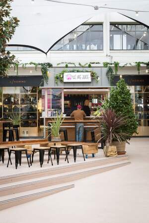 Parisian Omnivore District (POD), le food court du BHV Marais propose un choix épicurien de saveurs. 