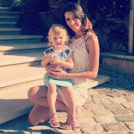 Jennifer Giroud et sa fille Jade