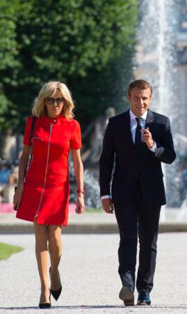 Brigitte Macron et Emmanuel Macron, un couple présidentiel ultra élégant