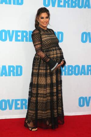 Eva Longoria, enceinte, le 30 avril 2018