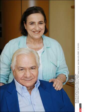 Michel Galabru et sa femme Claude, disparue au mois de novembre 2015