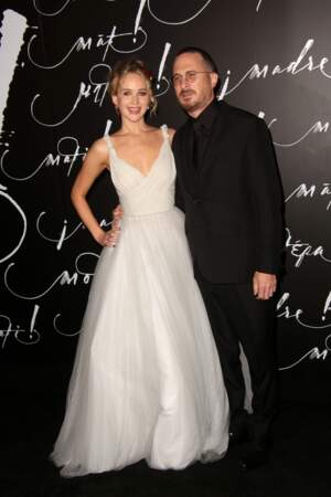 Jennifer Lawrence et Darren Aronofsky