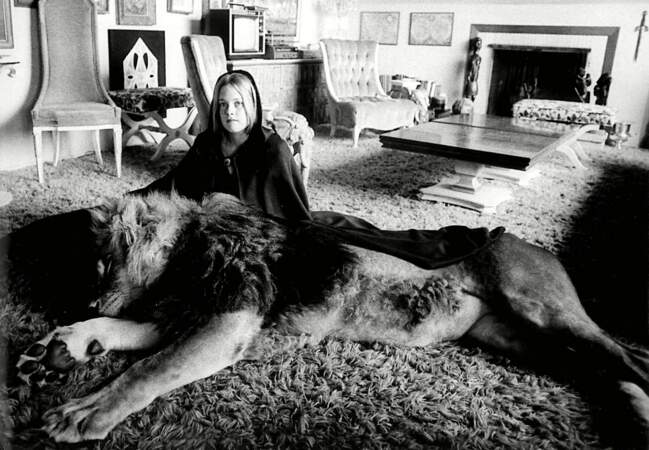 Mélanie Griffith et son lion