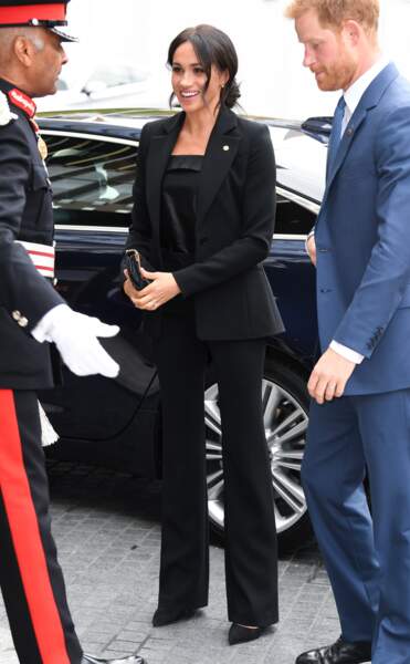 Le duc et la duchesse de Sussex arrivent au WellChild Awards à Londres - Crédit Photos : AbacaPress
