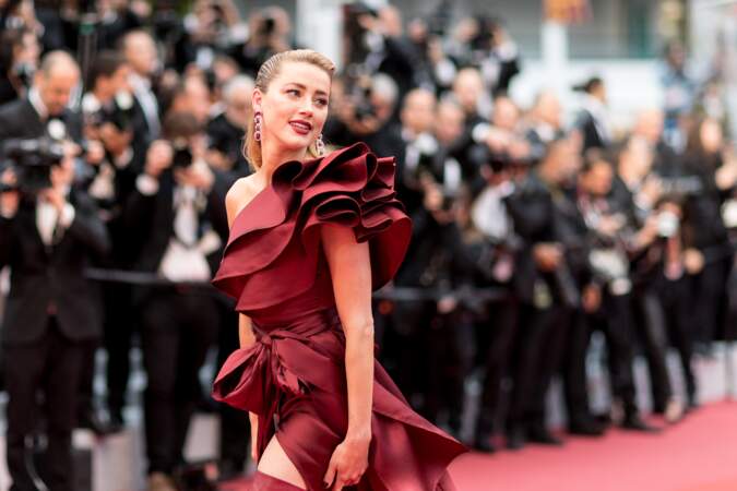 Amber Heard a fait des ravages à Cannes le vendredi 17 mai 2019