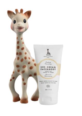 Crème SOS, Sophie la girafe cosmétics