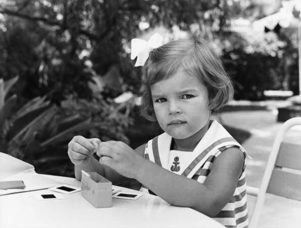 Portrait de la princesse Stéphanie de Monaco, en 1969