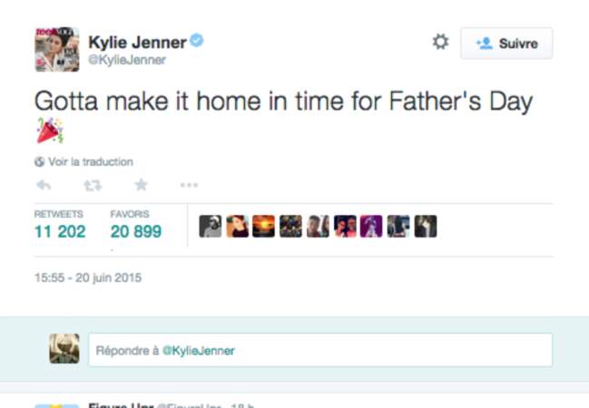 Bruce? Caitlyn? Kylie Jenner ne se pose pas la question! Pour elle, c'est "Papa"