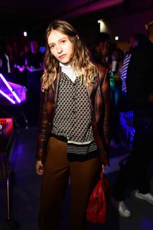 Christa Theret lors de la soirée de lancement de lla collection Moschino x H&M