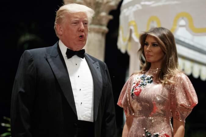 Melania Trump a dernièrement séjourné à Mar-a-Lago, alors qu'elle était attendue avec son époux à Davos.