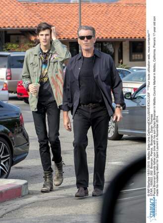  Pierce Brosnan et son fils Dylan