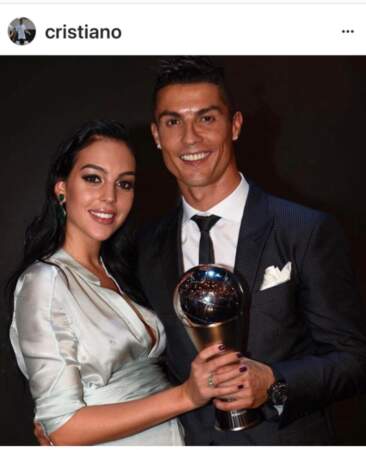 Cristiano Ronaldo et sa compagne Georgina