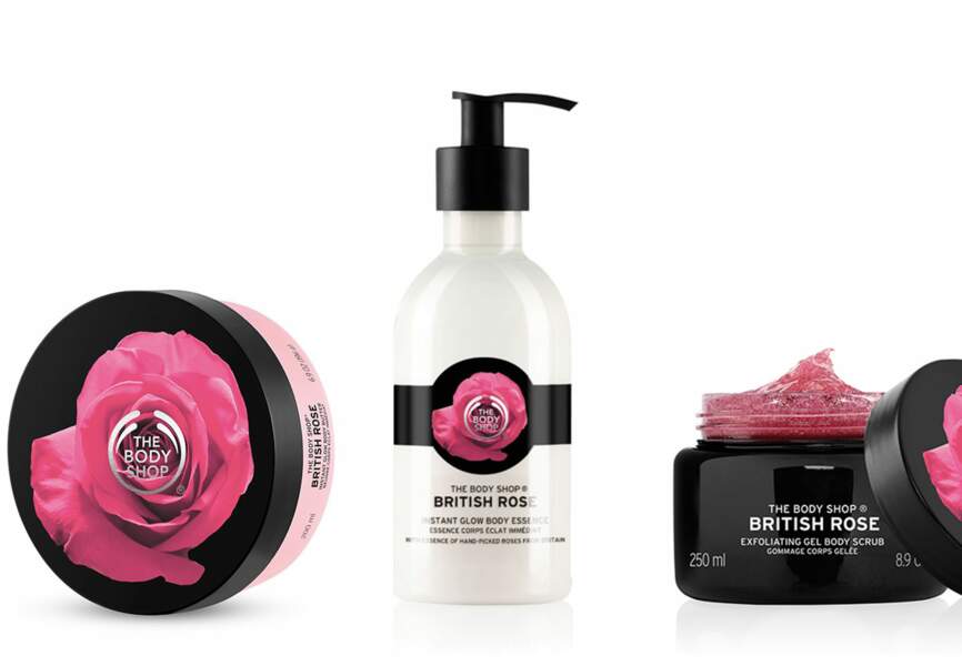 Gamme British Rose, The Body Shop