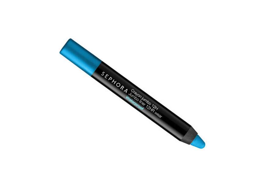  Sephora, Crayon Jumbo 12h Waterproof, Turquoise, 10,95€