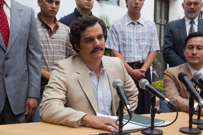 Wagner Moura interprète le célèbre trafiquant colombien Pablo Escobar dans la série de Netflix "Narcos"