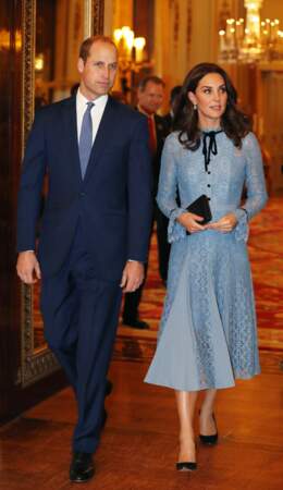 Le prince William et son épouse Kate Middleton