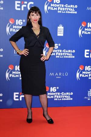 L'actrice française Mathilda May au Festival du Film de Monte Carlo, le 10 mars 2019.