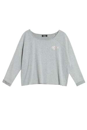 Collection Sport Oôra, Top cropped chiné, 19,99€