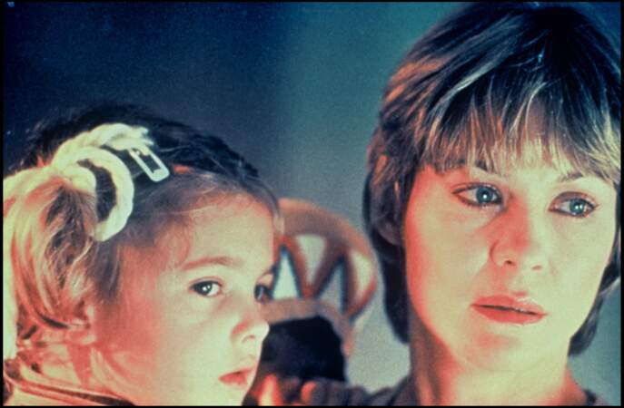 Drew Barrymore dans le film E.T en 1982