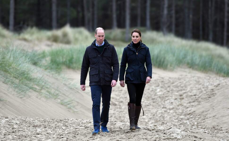 Pas une seule fois Kate Middleton et le prince William se sont pris par la main