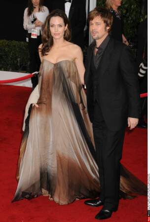 Angelina Jolie et Brad Pitt, Screen Actors Guild Awards 2008