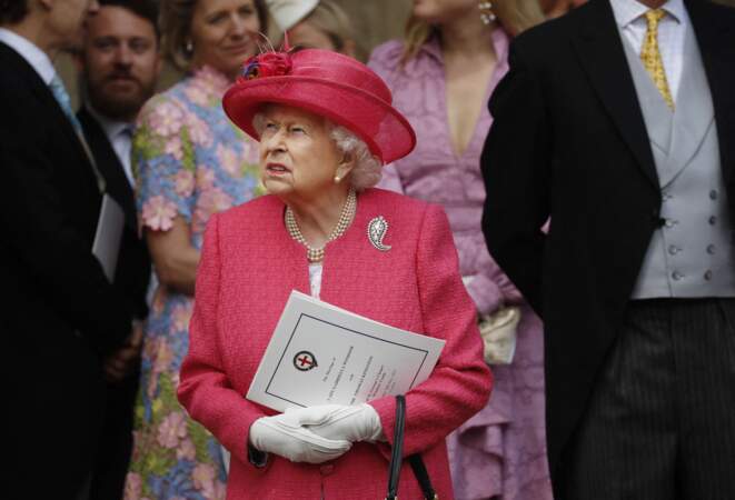 La reine Elizabeth II est apparue très en forme lors du mariage de Lady Gabriella Windsor.